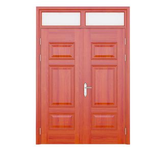 Cửa Thép Vân Gỗ 2 Cánh SK2-04