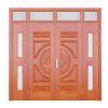 Cửa Thép Vân Gỗ 4 Cánh SKM4-07