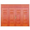 Cửa Thép Vân Gỗ 4 Cánh SKM4-16