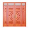 Cửa Thép Vân Gỗ 4 Cánh SKM4-17